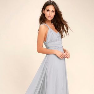 Lulus Grey Dress, XS